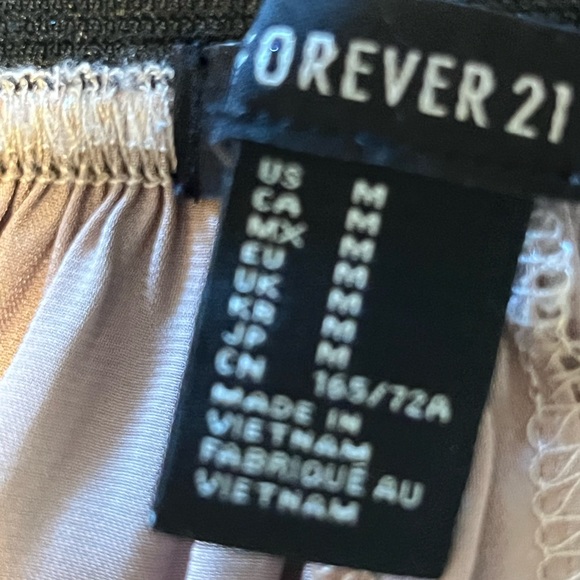 Bronze Satin Maxi Skirt Size M - Picture 8 of 8